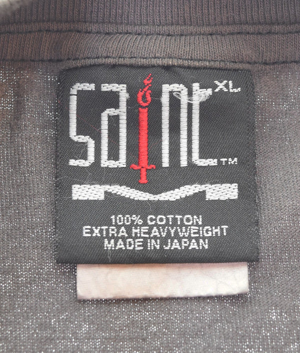 セントマイケル SAINT MICHAEL 22ss Ford Tee フォード プリント SM-S22-0000-033 ロンT ブラック LLサイズ 103MT-3235