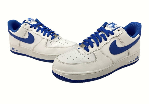 ナイキ NIKE 21年製 AIR FORCE 1 LOW MEDIUM BLUE エア フォース ロー ミディアム ブルー AF1 シューズ 白 青 DH7561-104 メンズ靴 スニーカー ホワイト 28cm 104-shoes633