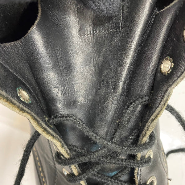 【曜日割引対象外】 レッドウィング RED WING 90's CLASSIC MOC アイリッシュセッター レースアップ 8179 メンズ靴 ブーツ ワーク ブラック 25.5cmサイズ 201-shoes1472 VB