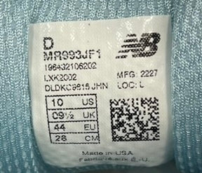 ニューバランス new balance Joe Freshgoods  Performance Art Arctic Blueジョー・フレッシュグッズ  パフォーマンス アート アークティックブルー USA製 MR993JF1 メンズ靴 スニーカー ブルー 28cm 101sh-2040