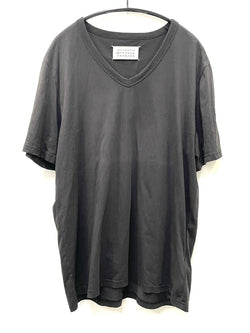 メゾン マルタン マルジェラ Maison Martin Margiela Vネック 無地 TEE S50GC0389 52 Tシャツ グレー 601MT-57