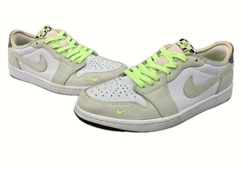 ナイキ NIKE 20年製 AIR JORDAN 1 LOW OG GHOST GREEN エア ジョーダン ロー ゴースト グリーン 白 黄緑  DM7837-103 メンズ靴 スニーカー ホワイト 27.5cm 104-shoes497 | 古着通販のドンドンサガール