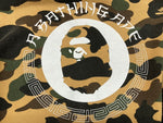 アベイシングエイプ A BATHING APE ベイプ 1st Camo Kanji Pullover Hoodie ファースト カモ プルオーバー フーディ パーカー 001PPF801001X パーカ プリント ベージュ Lサイズ 104MT-596