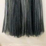 ハイク HYKE 18SS オーガンジープリーツスカートロングスカート 181-14046-013 スカート ブラック 201LB-110