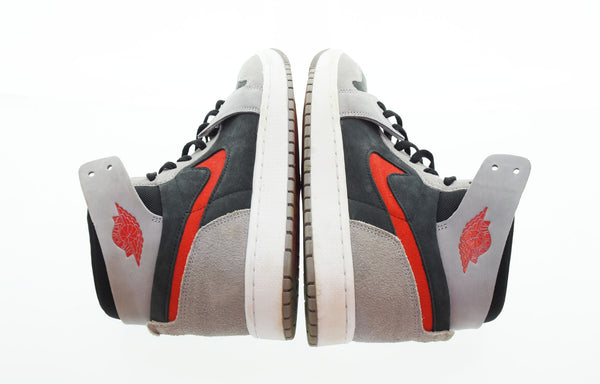 ナイキ NIKE Air Jordan 1 High Zoom CMFT 2 Black Fire Red エアジョーダン1 ハイ ズーム CMFT 2 スニーカー DV1307-060 メンズ靴 スニーカー グレー なし 28cm 103S-902