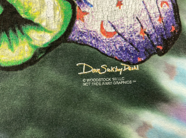 バンド band 90's 90年代 George Clinton ジョージ・クリントン バンT タイダイ DELTA  Tシャツ マルチカラー XLサイズ 104MT-1160