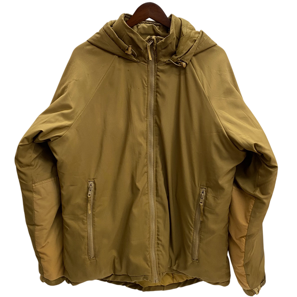 【曜日割引対象外】 ワイルドシングス WILDTHINGS プリマロフト ハッピースーツ コヨーテカラー USA製 ジャケット ベージュ Sサイズ 201MT-4714 VB