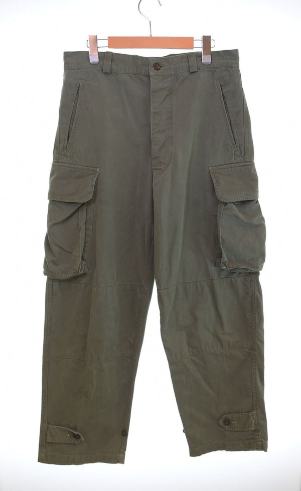 ミリタリー Military FRENCH ARMY フレンチ アーミー M-47 M47 後期 ヘリンボーン 23 カーゴパンツ グリーン 23 103MB-562