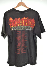 バンド band 00s PANTERA パンテラ ツアー クルーネック 半袖 プリント Tシャツ Tシャツ ブラック Lサイズ 103MT-3020
