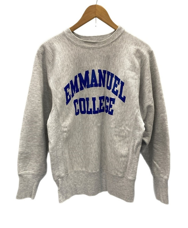 チャンピオン Champion 90s 刺繍タグ Vintage ヴィンテージ リバースウィーブ REVERSE WEAVE カレッジプリント USA製 US古着 スウェット グレー Mサイズ 101MT-3006