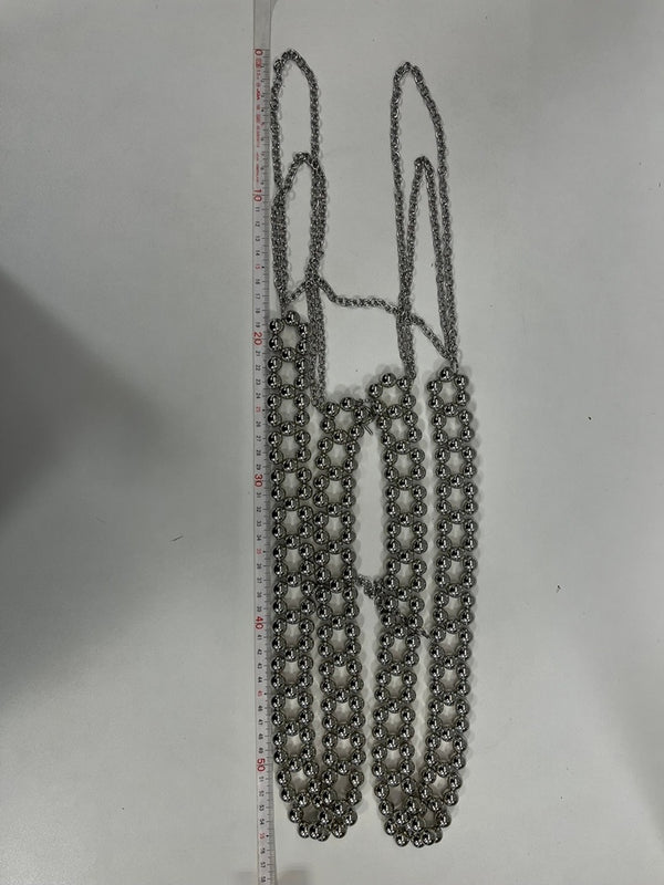 ハレ HARE クロスデザインハーネス シルバーカラー ボールチェーン メタル サイズ：FREE レディースジュエリー・アクセサリー その他 シルバー 101G-217