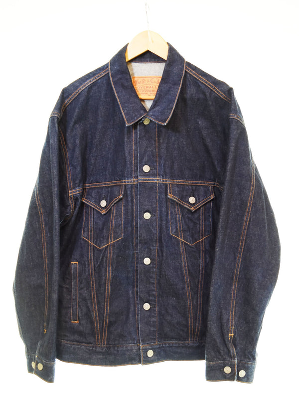 ゴールド gold 東洋エンタープライズ 3rdタイプDENIM JACKET デニムジャケット Gジャン GL14666 40 ジャケット ブルー 103MT-2853