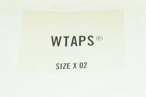 ダブルタップス WTAPS 23SS デザイン ショートスリーブ Tシャツ 231ATDT-CSM34 2 Tシャツ ホワイト 103MT-2972