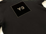 ワイスリー Y-3 21AW SQUARE LOGO HOODIE スクエア ロゴ フーディ スウェット パーカー 黒 HB3322 ABW003 パーカ ロゴ ブラック Sサイズ 104MT-1865