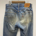 【曜日割引対象外】 リーバイス Levi's 70's 501 66前期 USA製 デニム ブルー W33 L31サイズ 201MB-1161 VB