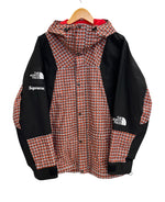 シュプリーム SUPREME ノースフェイス THE NORTH FACE Studded Mountain Light Jacket スタッズドマウンテンライトジャケット ナイロンジャケット コラボ レッド NP12103I ジャケット ブラック Lサイズ 101MT-4549