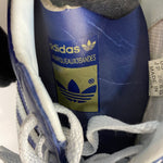 【曜日割引対象外】 アディダス adidas 90's 96年製 スーパースター メンズ靴 スニーカー ブルー 26.5cmサイズ 201-shoes1514 VB