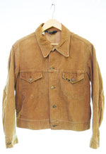 リー Lee 70s70年代 ビンテージ コーデュロイ トラッカー ジャケット ブルゾン ジャケット ブラウン 103MT-3276