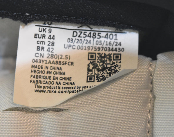 ナイキ NIKE AIR JORDAN 1 RETRO HIGH OGエア ジョーダン 1 レトロ ハイ オリジナル ミッドナイトネイビー  DZ5485-401 メンズ靴 スニーカー ネイビー 28cm 103S-1263