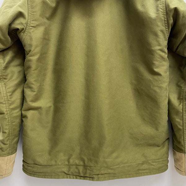 【曜日割引対象外】 クッシュマン CUSHMAN マリンナショナーレ デッキジャケット フランス海軍 21341 ジャケット カーキ XLサイズ 201MT-4429 VB