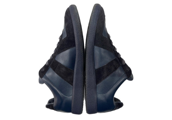 メゾンマルジェラ Maison Margiela REPLICA GERMAN TRAINER レプリカ ジャーマン トレーナー ローカット シューズ 紺 メンズ靴 スニーカー ネイビー サイズ 40 104S-926
