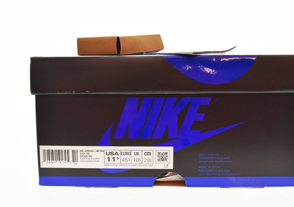 ナイキ NIKE AIR JORDAN 1 RETRO HIGH OG Royal Reimagined ロイヤル リイマジンド DZ5485-042 メンズ靴 スニーカー ブルー 29.5cm 103S-815