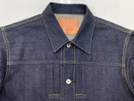 ウエアマスターズ WEARMASTERS Lot.200 Denim Jacket 大戦モデル 月桂樹ボタン 針シンチ デニムジャケット Gジャン 濃紺 サイズ 40 ジャケット 無地 ネイビー 104MT-2014