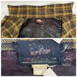 【曜日割引対象外】 ウールリッチ WOOLRICH 50's ウール チェックジャケット CPO Wool Jacket ジャケット イエロー 40サイズ 201MT-4384 VB