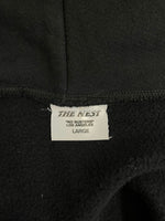 ネスト THE NEST ARMY ZIP UP HOODIE 黒 パーカ ブラック Lサイズ 101MT-4853