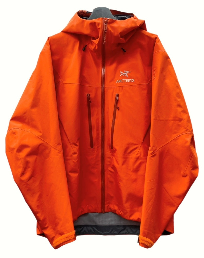 アークテリクス ARC'TERYX 19SS ALPHA SV JACKET アルファ ジャケット GORE-TEX Pro ゴア テックス アウター  アウトドア SS000638-1/4 ジャケット ロゴ オレンジ Mサイズ 104MT-792 | 古着通販のドンドンサガール