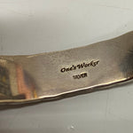 【曜日割引対象外】 【中古】ワンズワーカー ONE'S WORKER 唐草 金メタル メンズジュエリー・アクセサリー バングル シルバー 201goods-685 VB