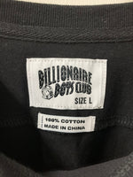 ビリオネア・ボーイズ・クラブ BILLIONAIRE BOYS CLUB Moto Dollar Long Sleeve In ロンT ブラック Lサイズ 201MT-2722