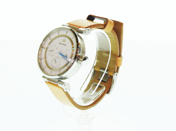 イッセイミヤケ ISSEY MIYAKE W-mini ダブリュミニ 和田智デザイン腕時計  メンズ腕時計ブラウン 103T-53