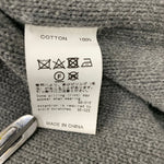 ダイリク DAIRIKU 22AW American Dream Inside-out Knit 星条旗 セーター グレー Fサイズ 201MT-4806