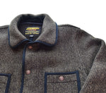 アイアンハート IRON HEART BEACH CLOTH COVERALL ビーチ クロス カバーオール  ジャケット ブラウン Sサイズ 103MT-2651