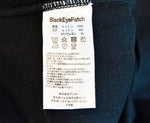 ブラックアイパッチ  BlackEyePatch ロゴ 刺繍 プリント  スウェット 黒 スウェット 総柄 ブラック Lサイズ 103MT-475