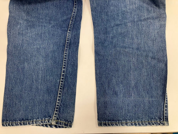 ヴィンテージ vintage 60's 60年代 ストア系 42TALON ZIPPER イエロー/オレンジステッチ デニム ブルー 101MB-675