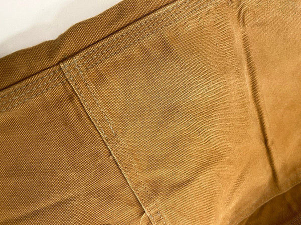 カーハート Carhartt ダブルニー ペインターパンツ US古着 USA製 ワークパンツ B01 BRN カーゴパンツ ブラウン 34×30 101MB-721