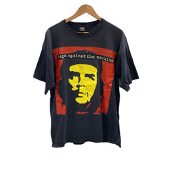 バンドTシャツ BAND-T 90s 90's GIANT RAGE AGAINST THE MACHINE CHE GUEVARA レイジアゲインストザマシーン チェ・ゲバラ XL Tシャツ ブラック LLサイズ 101MT-2731