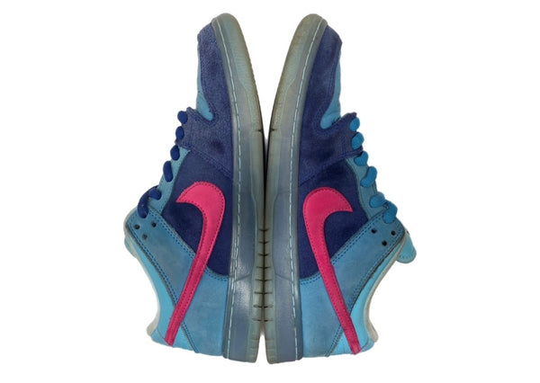 ナイキ NIKE 22年製 × RUN THE JEWELS ラン ザ ジュエルズ SB DUNK LOW DEEP ROYAL BLUE ダンク ロー シューズ 青 DO9404-400 メンズ靴 スニーカー ブルー 27.5cm 104S-951
