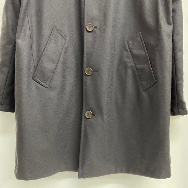 【曜日割引対象外】 ブルックスブラザーズ Brooks Brothers リバーシブル ステンカラーコート イタリア製 コート ブラウン Sサイズ 201MT-4325 VB