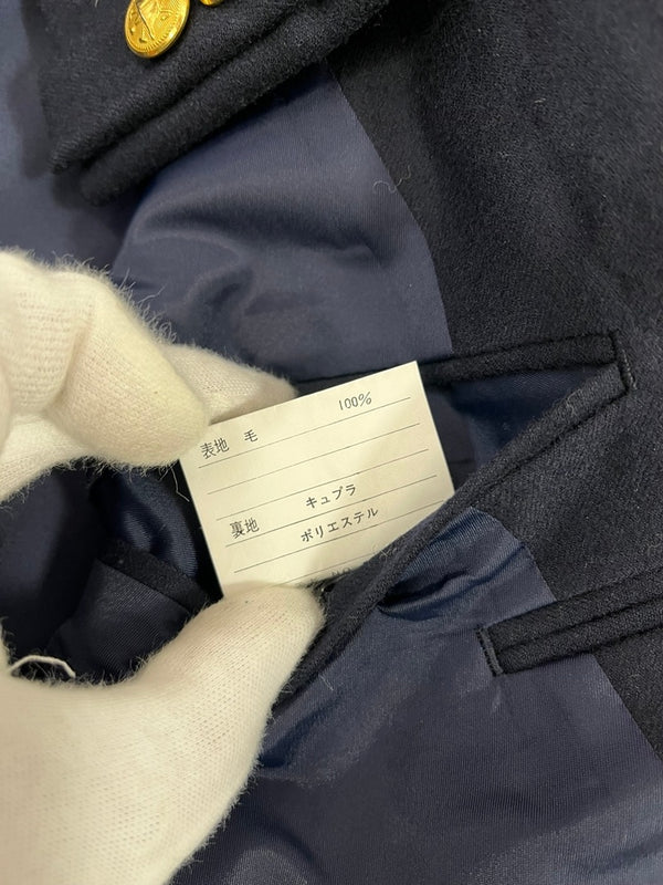 ラルフローレン RalphLauren 90s 90's 三角タグ 紺ブレ ブレザー 金ボタン テーラードジャケット シングル ウール 紺 BMJ-BR-RL ジャケット ネイビー 101MT-5426
