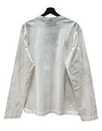 バーバリー Burberry 24SS GRAPHICS SCREEN PRINT L/S T-SHIRT スクリーン プリント 長袖 Tシャツ ロンT 白 青 ロンT プリント ホワイト Mサイズ 104MT-2213