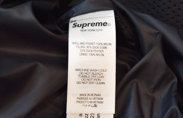シュプリーム SUPREME 22AW GORE-TEX 700fill DOWN PARKA ダウンジャケット 黒 ジャケット ブラック Lサイズ 103MT-1986