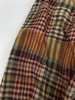 ダブルアールエル RRL 90s TAILORED JACKET テーラード ジャケット 三ツ星タグ Ralph Lauren 茶 ジャケット チェック ブラウン Mサイズ 104MT-2262