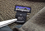 パタゴニア PATAGONIA 96年製 90s 90's 90年代 USA製 シンチラ シャーリング コート ウィメンズ企画 フリースジャケット ユーカリカラー ジャケット ブラウン Mサイズ 103MT-1889