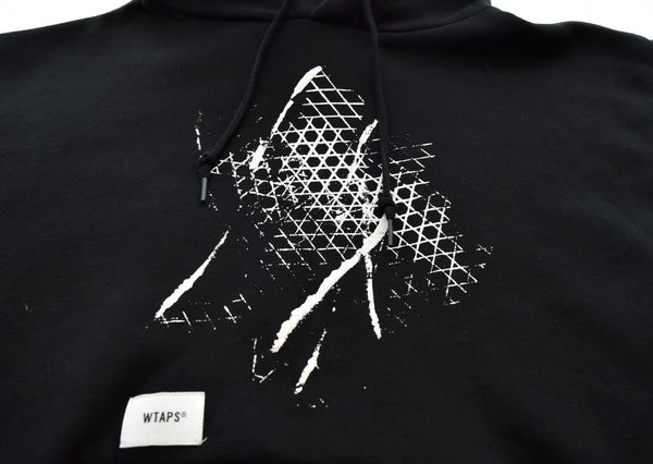 ダブルタップス WTAPS VANS VAULT PULLOVER HOODY SWEAT バンズ クロスボーン プルオーバー パーカー 黒 1 パーカ ブラック 103MT-1024