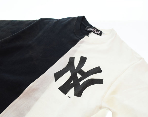 ア ベイシング エイプ A BATHING APE 00's × NEIGHBORHOOD ネイバーフッド ドッキング 切り替え 初期 2000年代 裏原 Y2K Tシャツ ブラック Mサイズ 103MT-2904