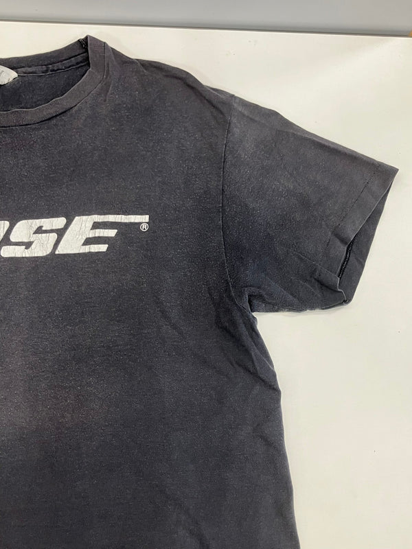ヴィンテージ vintage 80's 80年代 Hanes BOSE オフィシャル 企業モノ シングルステッチ MADE IN USA アメリカ製 Tシャツ ブラック Lサイズ 101MT-4913