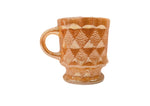 ファイアーキング Fire-King 60s 70s KIMBERLY Mug Peach Luster キンバリー マグ ダイヤ USA製 耐熱 マグカップ その他 総柄 オレンジ 104Z-20